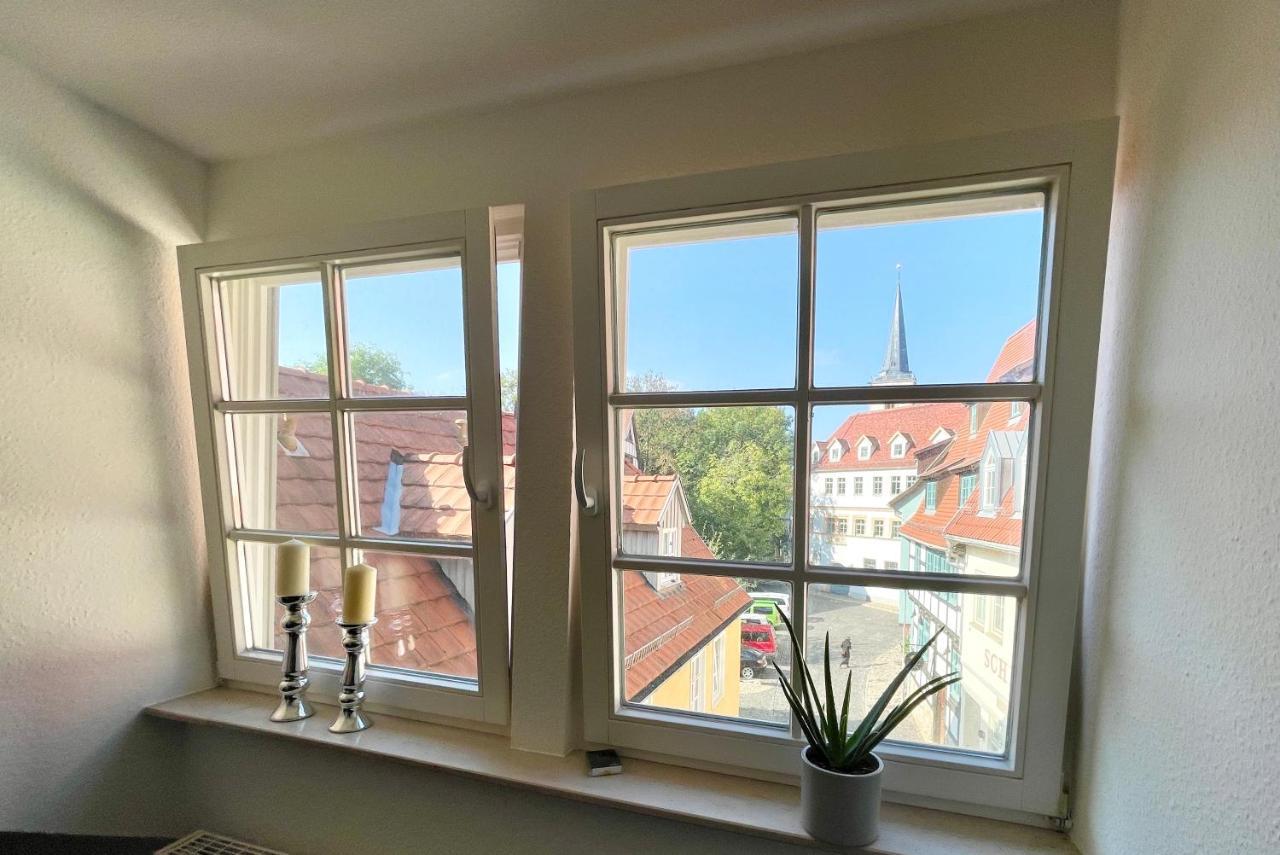 Ferienwohnung Augenblick - Stylisches Apartment In Der Besten Altstadtlage Von إرفورت المظهر الخارجي الصورة