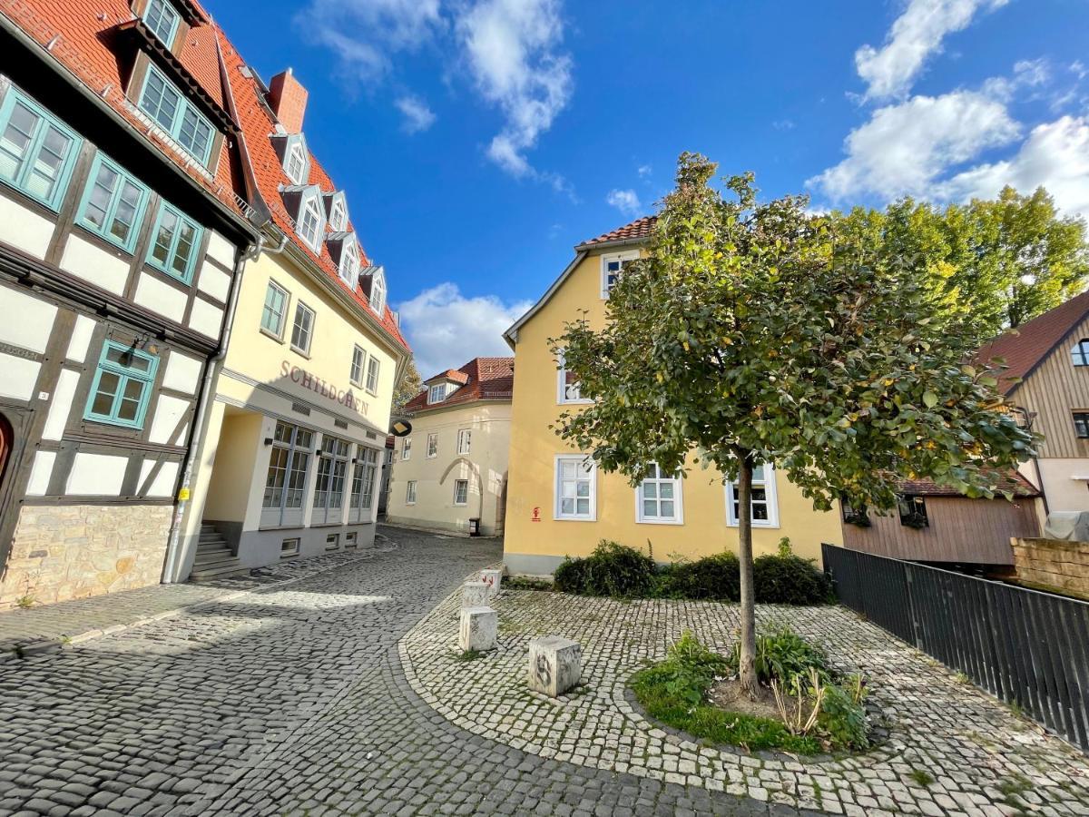 Ferienwohnung Augenblick - Stylisches Apartment In Der Besten Altstadtlage Von إرفورت المظهر الخارجي الصورة