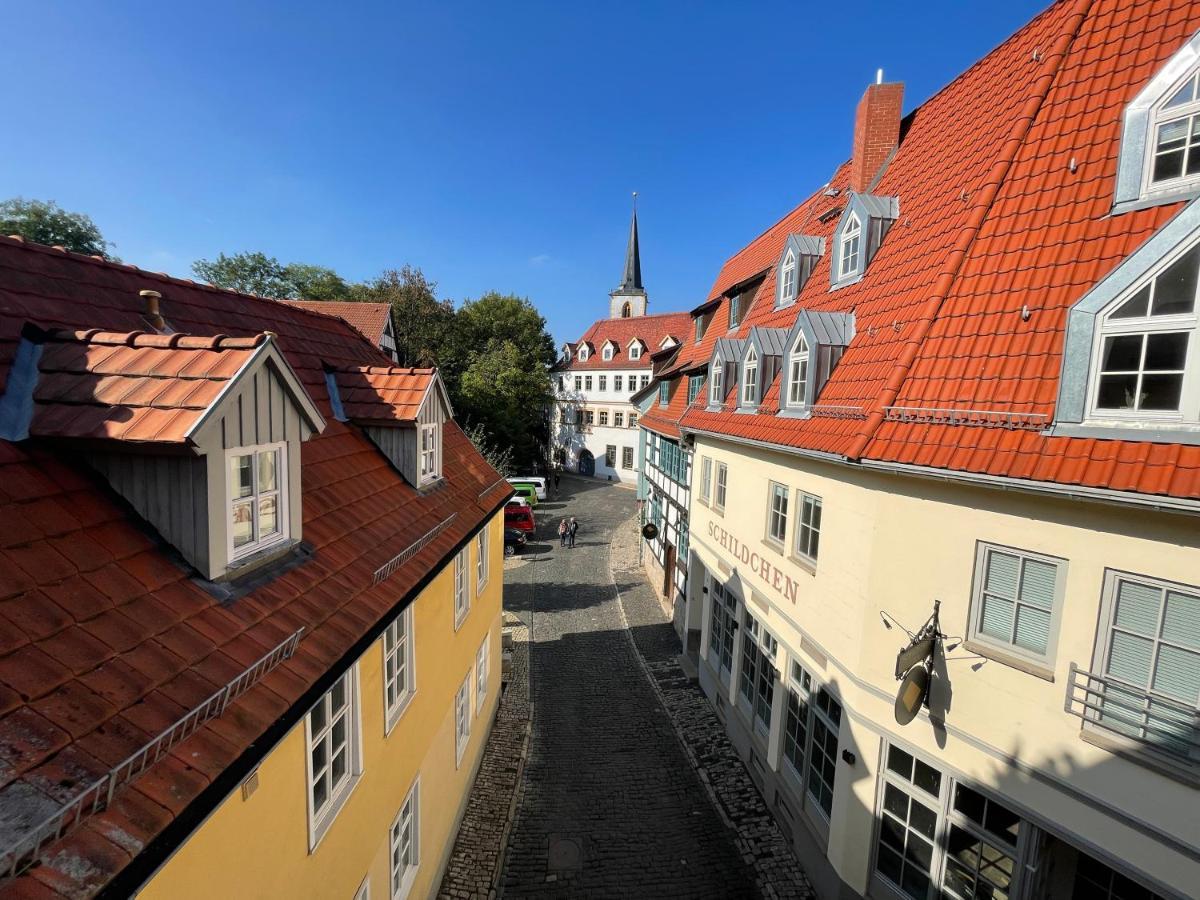 Ferienwohnung Augenblick - Stylisches Apartment In Der Besten Altstadtlage Von إرفورت المظهر الخارجي الصورة
