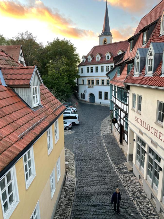 Ferienwohnung Augenblick - Stylisches Apartment In Der Besten Altstadtlage Von إرفورت المظهر الخارجي الصورة